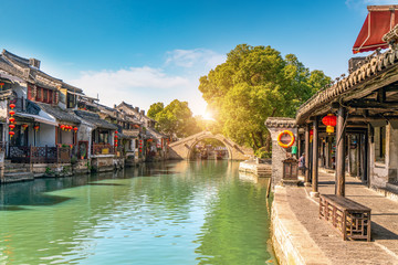Xitang ancient town ancient residential River