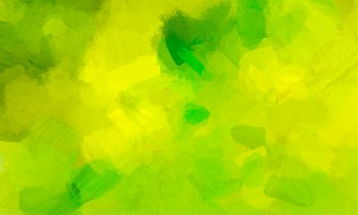 Abstract watercolor hand painted green background