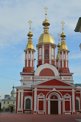 Fototapeta na wymiar Казанский монастырь, Казанская церковь в городе Тамбов