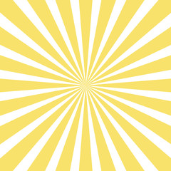sun and rays on yellow background. - 307553739