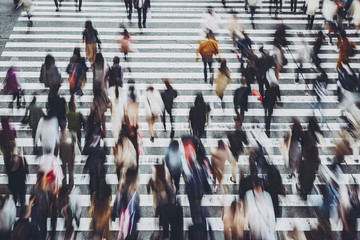 大阪・横断歩道