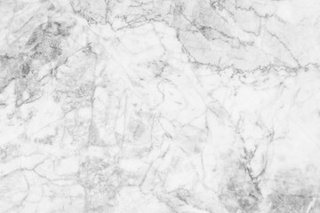 Fototapeta premium White marble texture with natural pattern for background or design art work or cover book or brochure, poster, wallpaper background and realistic business