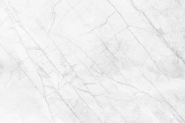 White marble texture with natural pattern for background or design art work or cover book or...
