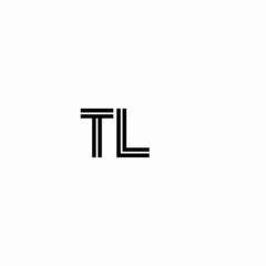 Initial outline letter TL style template