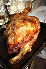 comida pata flambeada