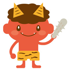 赤鬼　節分　キャラクター