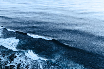 Background shot of aqua sea water surface for background