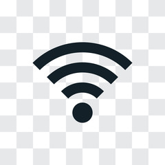 Wifi vector icon, simple sign for web site and mobile app.