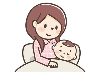 添い寝