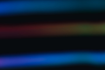 color of year. 2020, shinig lines bokeh background, blue photo.