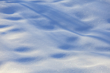 Dimples of Snow