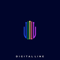 Technology Illustration Vector Template