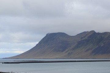 Kolgrafarfjordur fjord in Snaefellsnes peninsula.