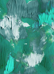 Abstract background, hand-painted texture, watercolor painting, splashes, drops of paint, paint smears. 