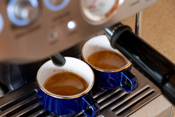 Espresso coffee machine