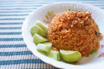 Tom yum fried rice, Thai food