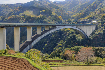 天翔大橋　宮崎県西臼杵郡　Tensyo  bridge　Miyazaki Nishiusuki-gun