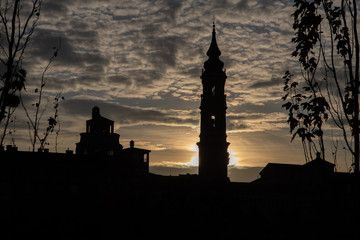 Zaragoza November 29, 2019, Seo Cathedral in Zaragoza Spain