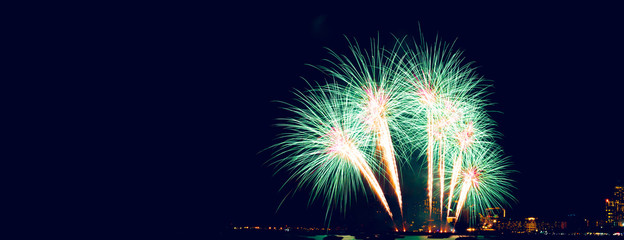 Celebrate fireworks, Festival of happiness, colorful fireworks