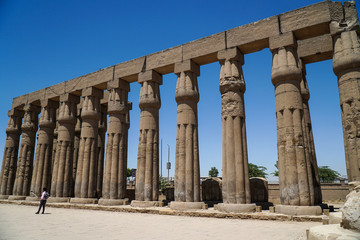 Fototapeta premium Luxor Temple at Luxor, Egypt