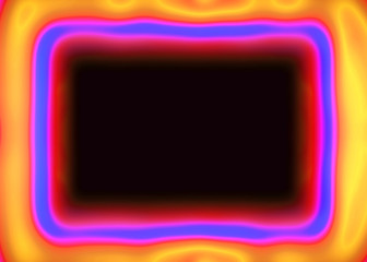 Colourful blurred frame background