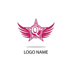 Q letter logo symbol modern business