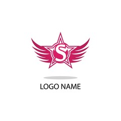 S letter logo symbol modern business