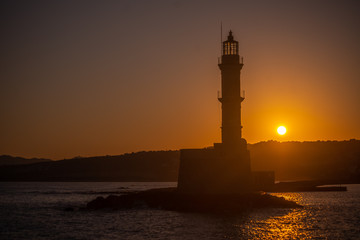 morning in chania greece