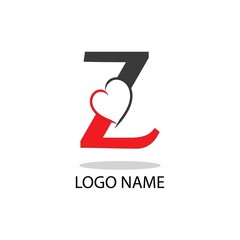 Z letter logo symbol modern business