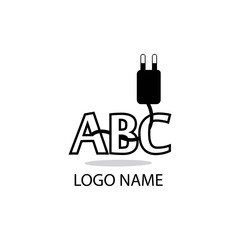 ABC letter logo symbol illustration