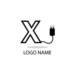X letter logo symbol vector icon