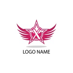 Obraz premium X letter logo symbol vector icon