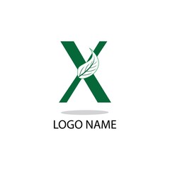 X letter logo symbol vector icon