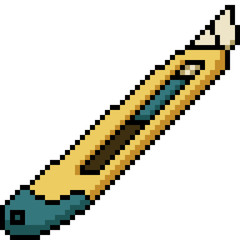 vector pixel art razor