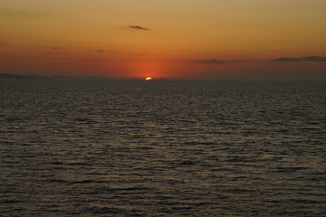 새해에 떠오르는 태양