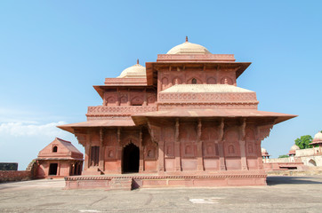 Birbal's Palace in Fatehpur Sikri old city (Agra, India) - 307606705