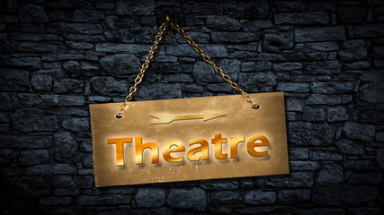 Street Sign to Theatre
