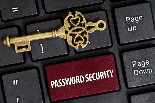 Passowrd Security word on keyboard