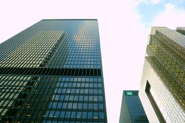 Obraz premium Urban city architecture - cityscapes 