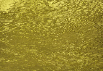 Waves of the Sava River in Belgrade with added yellow filter