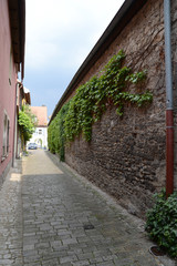 Stadtmauer gasse straße ochsenfurt
