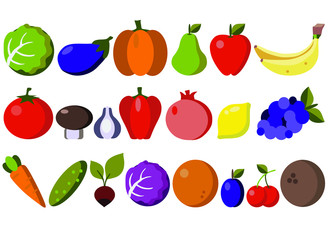 cartoons primitive vegetables