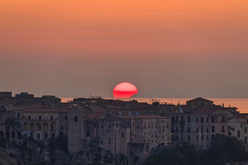 Fototapeta premium Tropea sunset