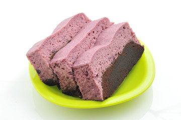 Delicious Blueberry Brownies.