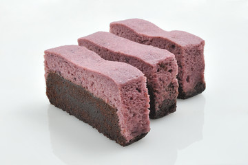 Delicious Blueberry Brownies.