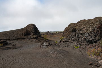 lava field in Hawaii