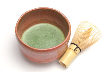 抹茶と茶筅