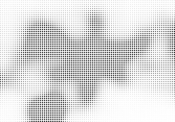 Abstract halftone dotted background. Futuristic grunge pattern, dot and circles.  Vector modern optical pop art texture for posters, sites, business cards, cover, postcards, labels, stickers layout.