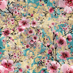  Watercolor hand painted seamless pattern with beautiful blooming branches PB.jpg