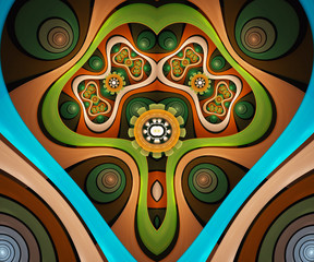 Computer generated fractal artwork